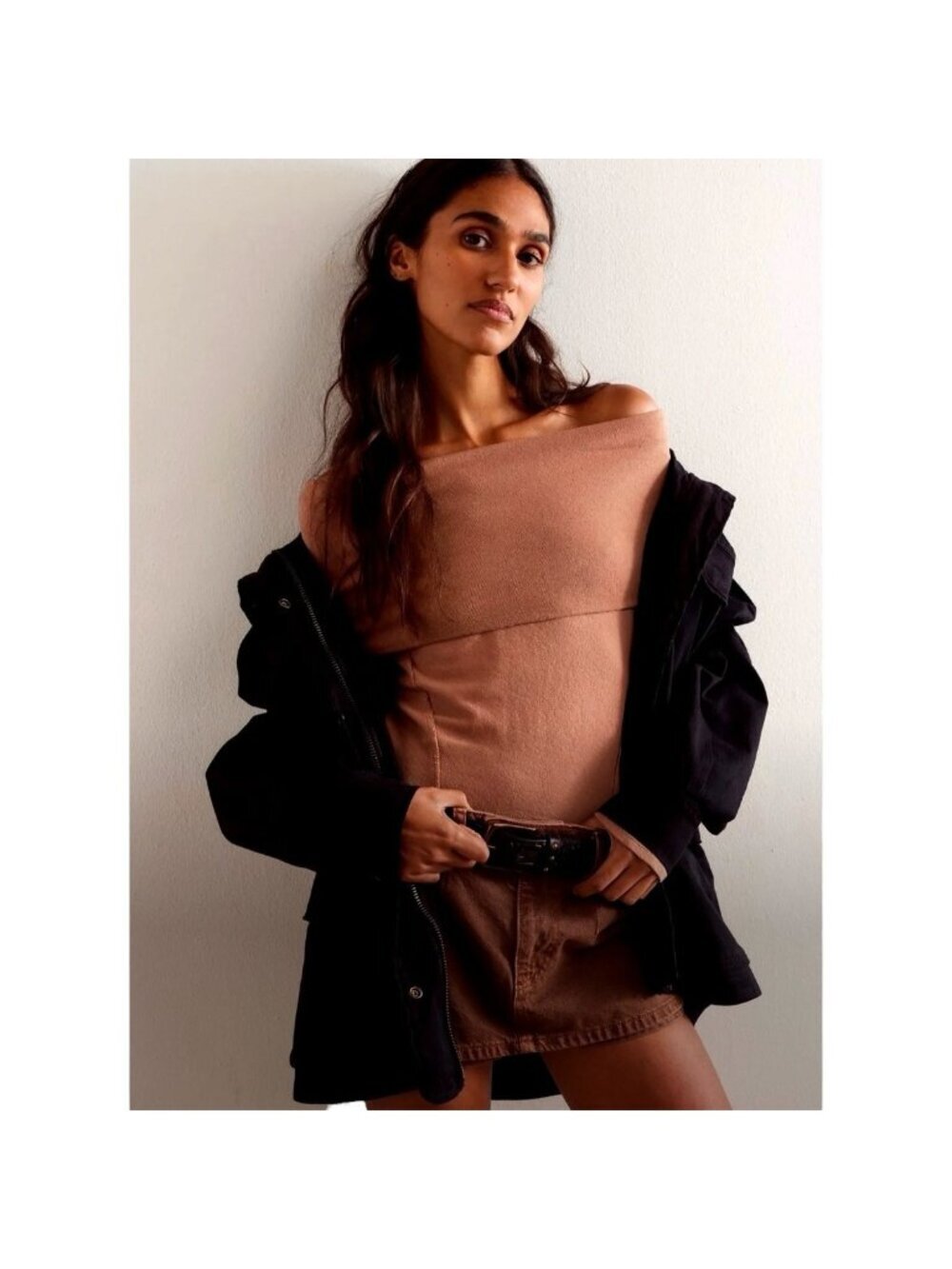 Free People We The Free Iris Layering Top Small Brown